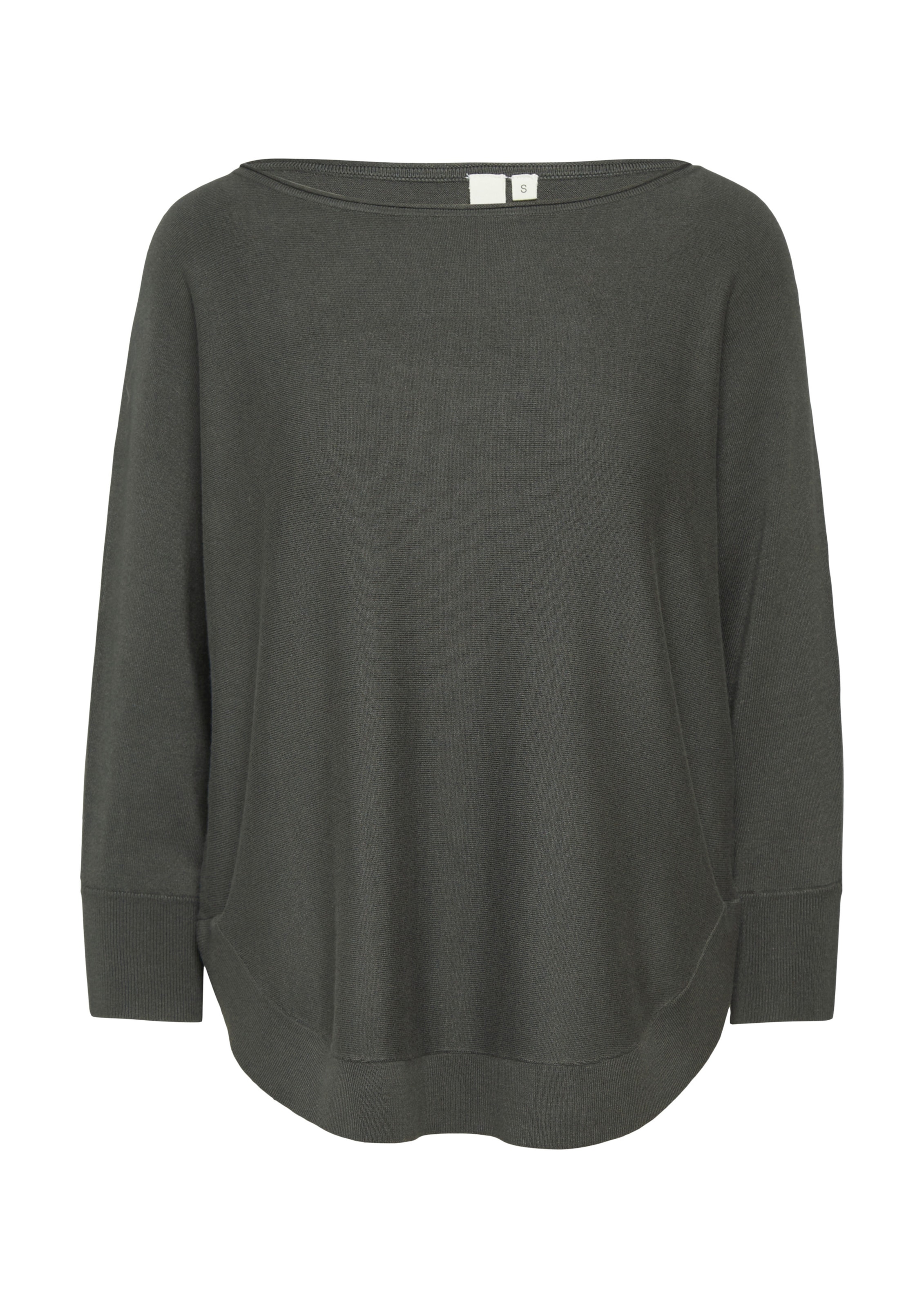 QS Trui in Grijs: voorkant