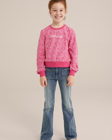 Sweat-shirt WE Fashion en rose
