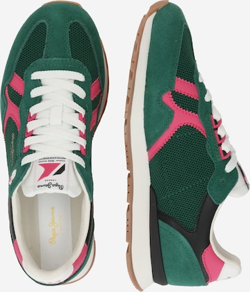 Pepe Jeans - Zapatillas deportivas bajas 'BRIT RETRO' en verde