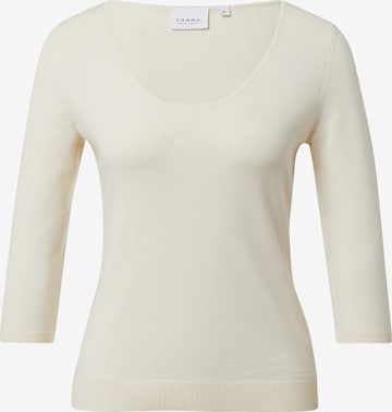 COMMA Trui in Beige: voorkant