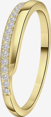 Lucardi Ring in Goud: voorkant