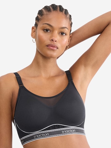 Triumph Triaction Bralette Bra 'Cardio Breeze' in Black