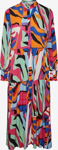 Y.A.S - Vestidos camiseiros 'Alira' em mistura de cores: frente
