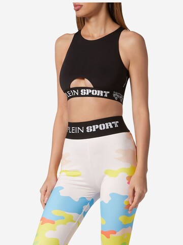 Skinny Pantaloni sportivi di Plein Sport in beige