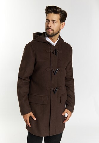 Manteau mi-saison DreiMaster Klassik en marron : devant