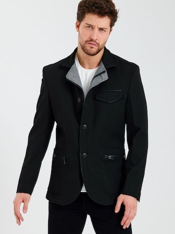 Ron Tomson Regular fit Suit Jacket in Black: front