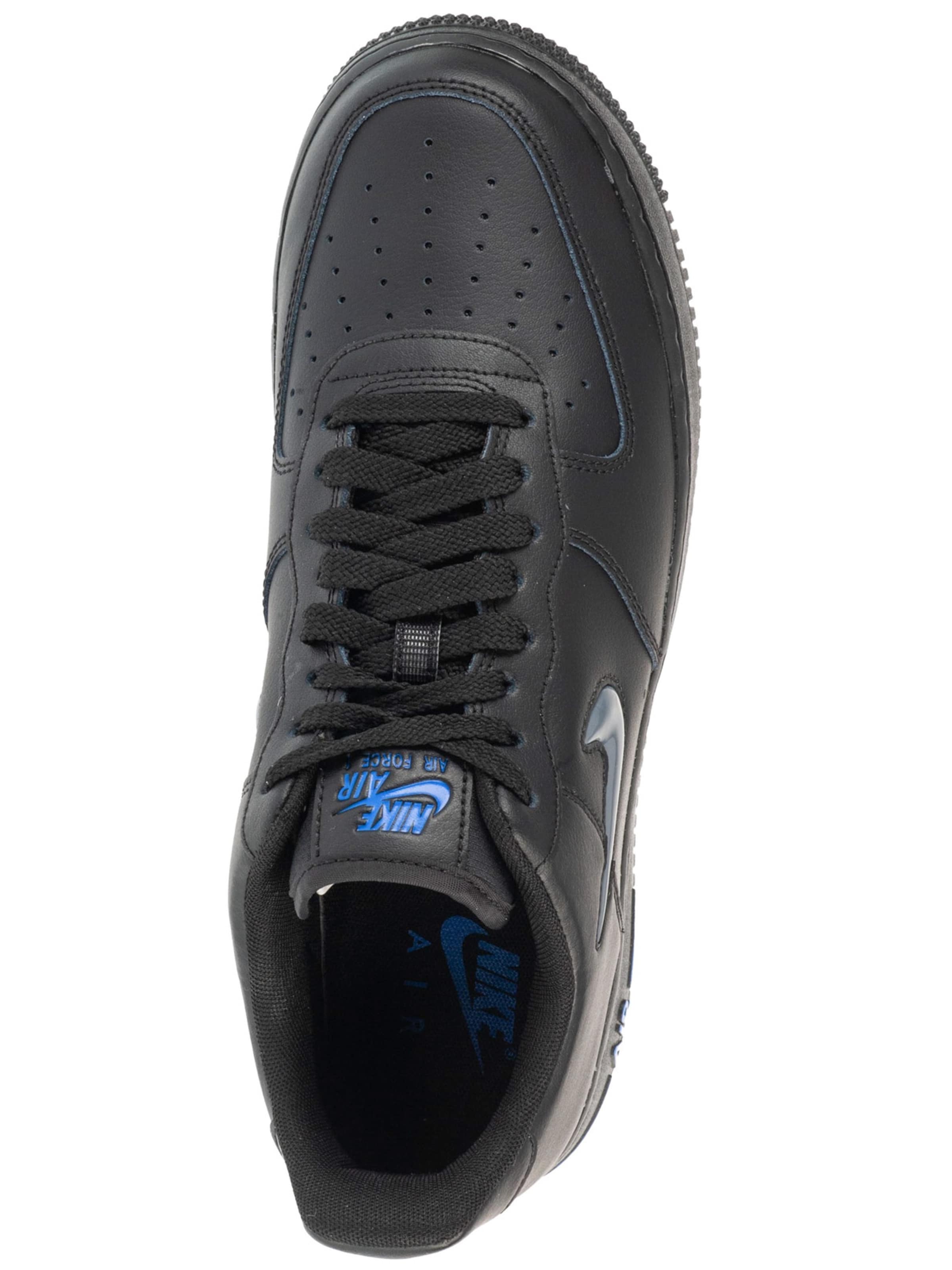 NIKE Sneakers 'Nike Air Force 1 Low Jewel' in Black
