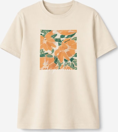 LEAFLETIC Shirt 'Leafletic Women’s Short Sleeve T-Shirt' in S in beige, Produktansicht