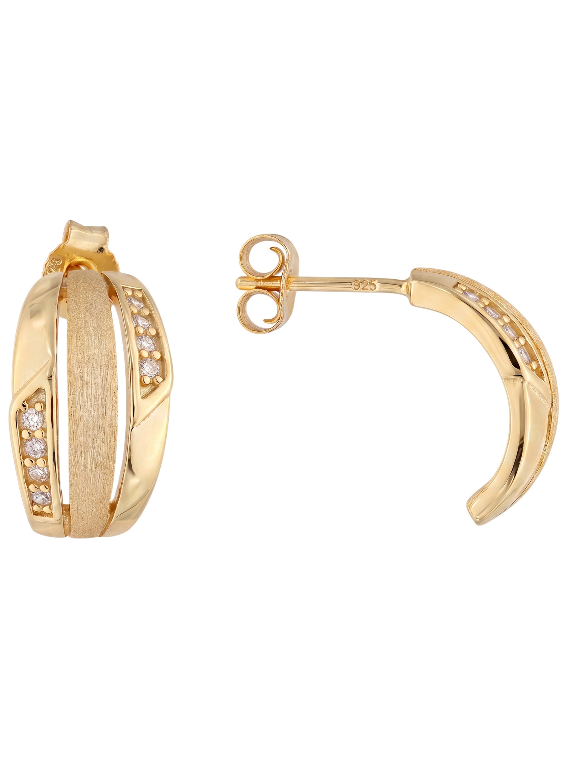 Jobo Ohrringe‌‌‌‌‌‌‌‌‌‌ in Gold: Vorderseite