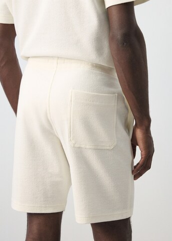 MANGO MAN Regular Pants 'Xavis' in White