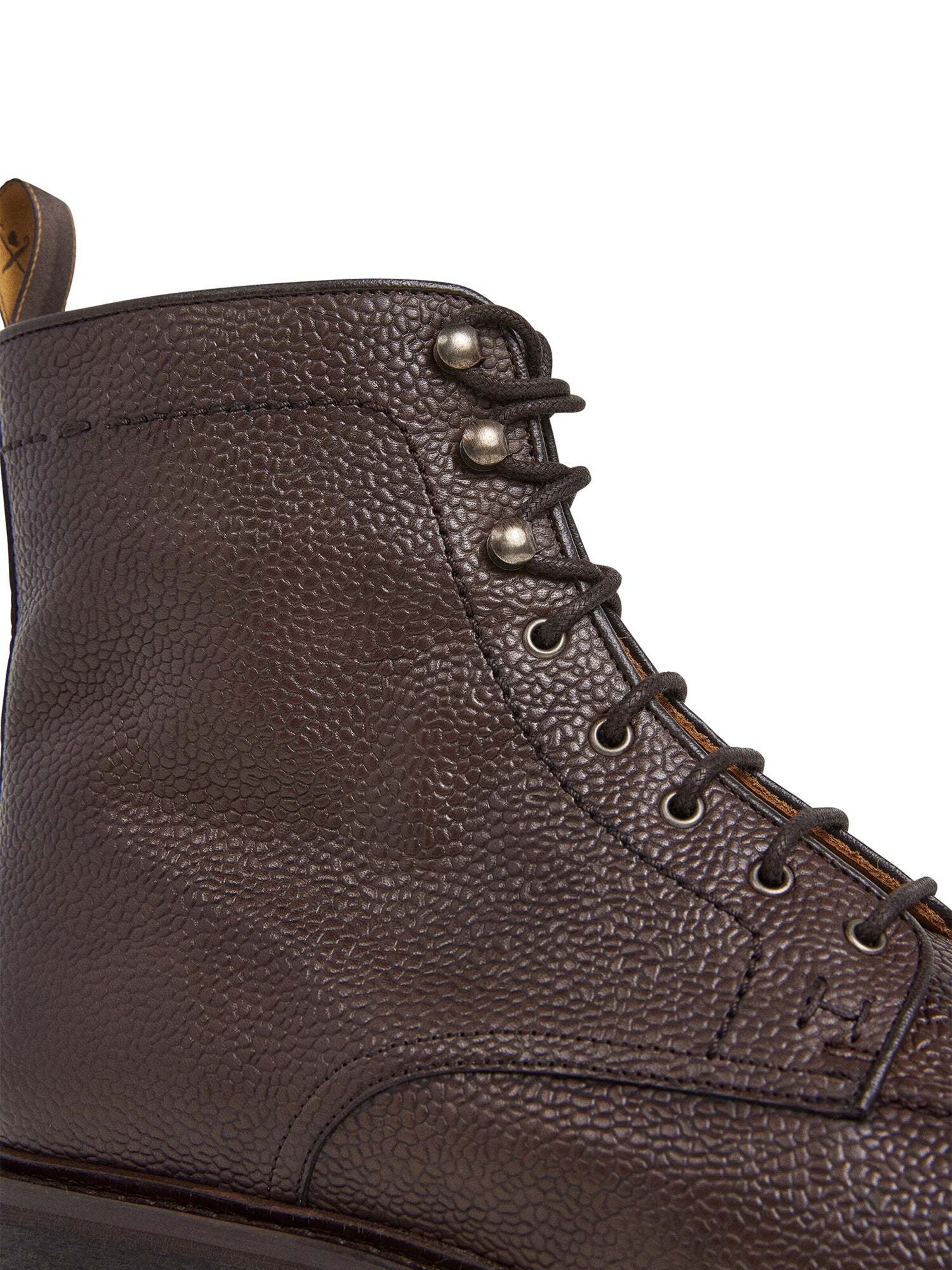 Hackett London Lace-Up Boots in Brown