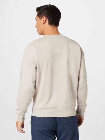 TOM TAILOR DENIM Sweatshirt in Grey