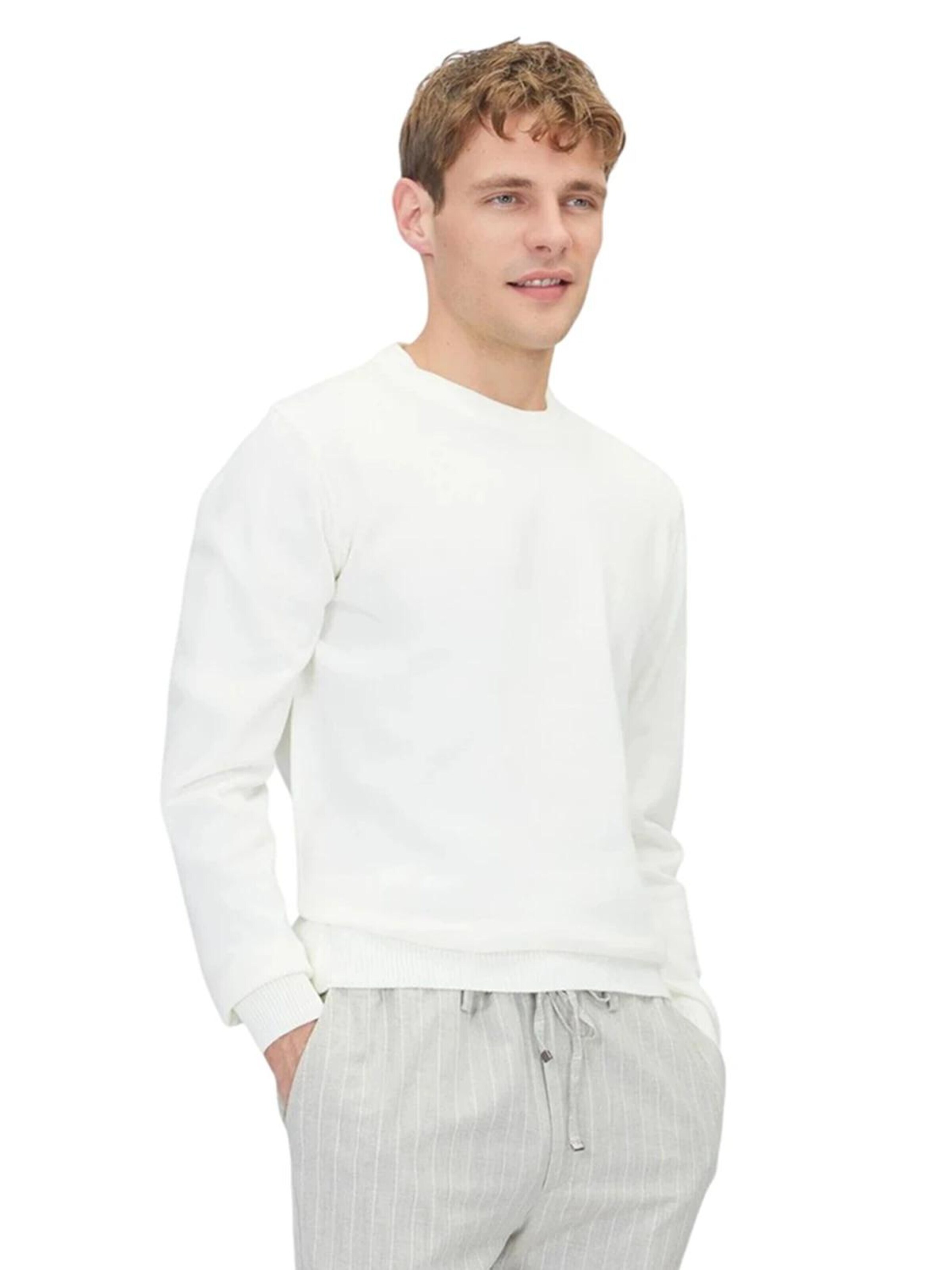 KİP Sweater in White