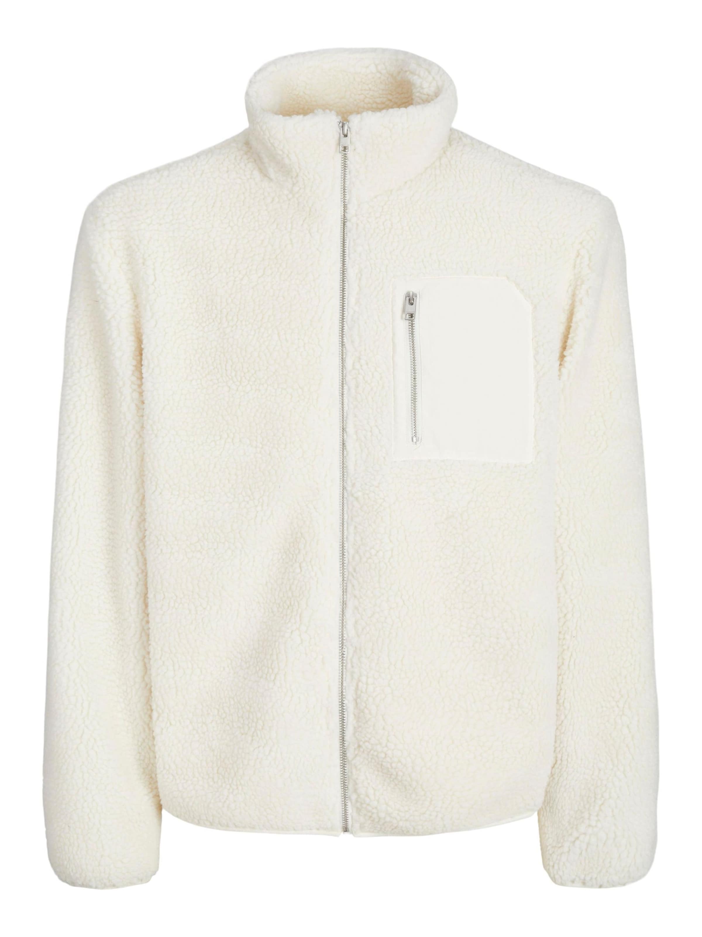 Veste d’hiver JACK & JONES en blanc : devant