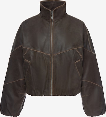 DreiMaster PREMIUM Tussenjas in Bruin: voorkant