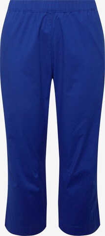 Ulla Popken Regular Pants in Blue: front