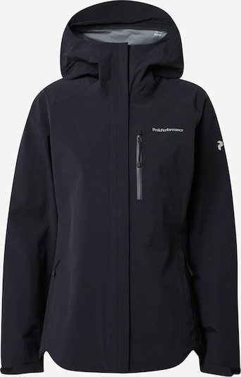 PEAK PERFORMANCE Chaqueta de montaña 'Xenon' en negro / blanco, Vista del producto