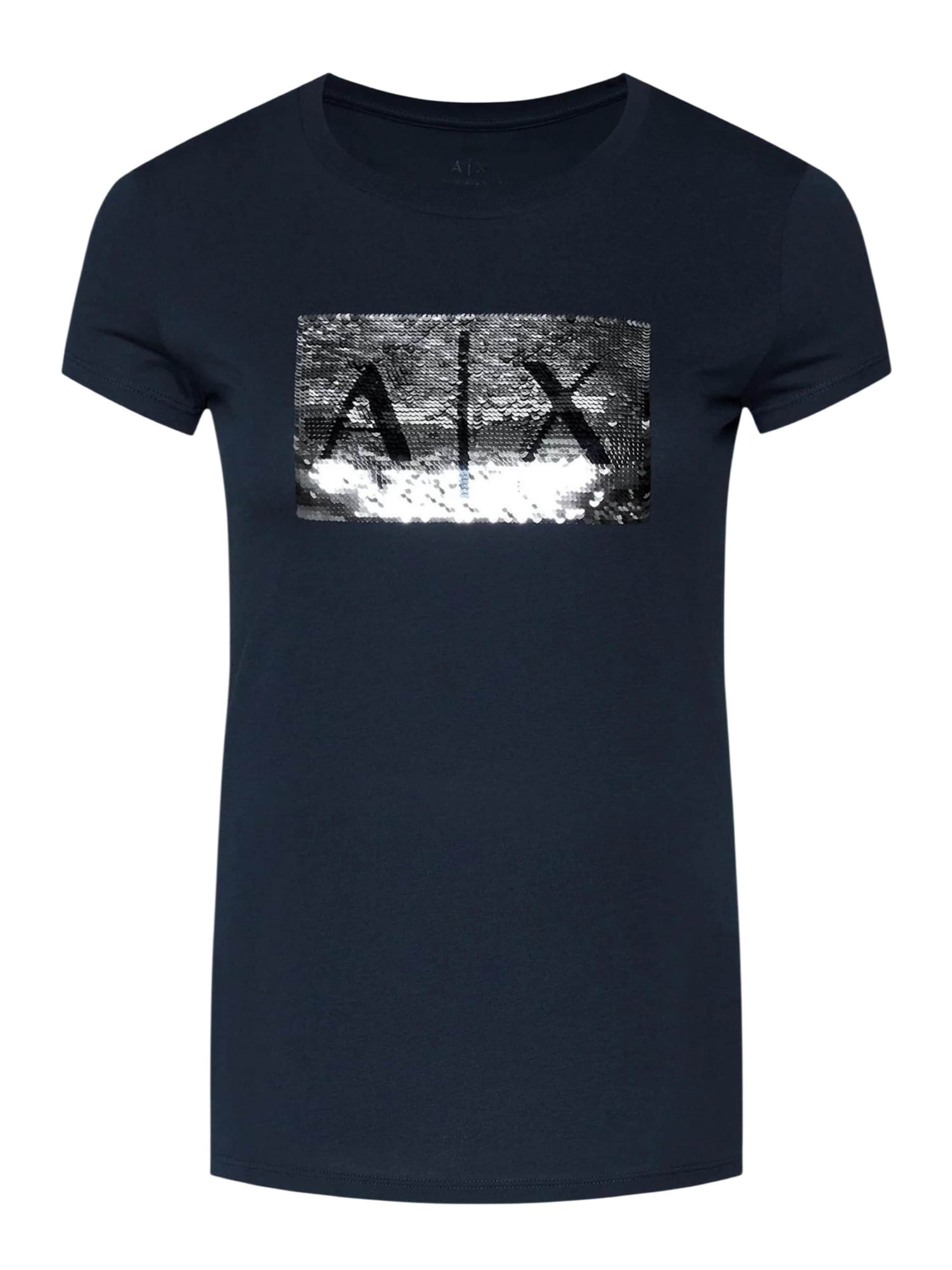 Maglietta '8NYTDL YJ73Z' in XS ARMANI EXCHANGE di colore blu, Visualizzazione prodotti