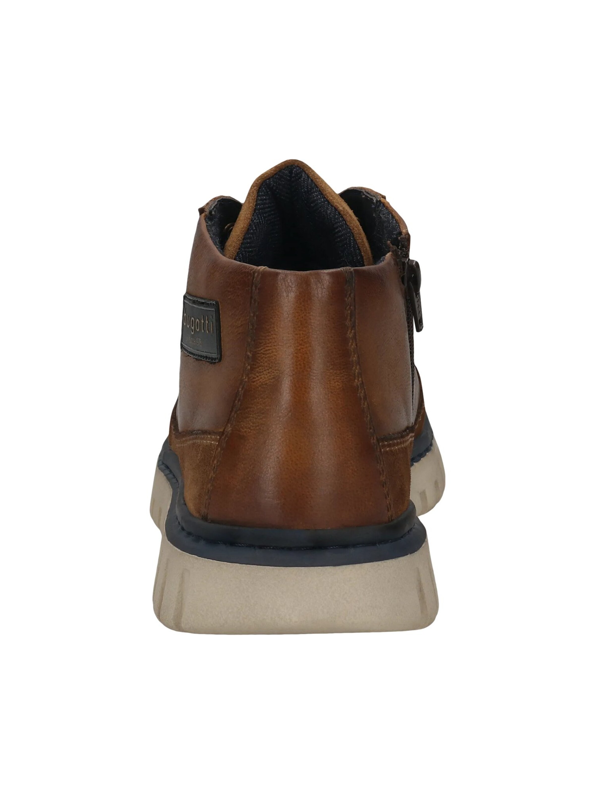 Bottes à lacets bugatti en marron