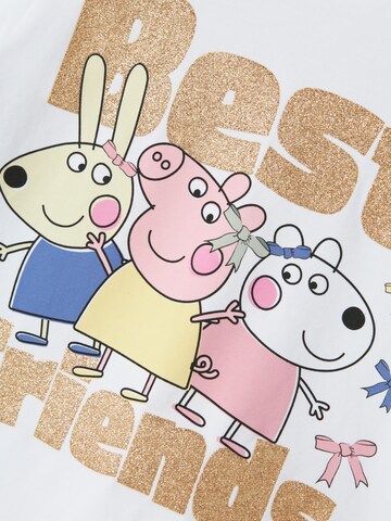 NAME IT Футболка 'NMFAMANDA PEPPA' в Белый