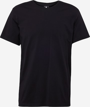 T-Shirt G-Star RAW en noir : devant