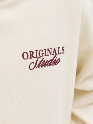 Jack & Jones Junior Sweatshirt 'JORNORREBRO' in Weiß