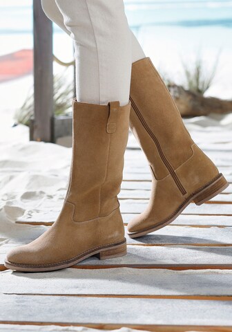 LASCANA Boots in Brown: front