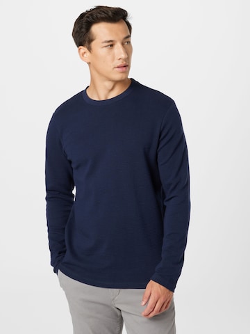 T-Shirt 'Philly' JACK & JONES en bleu : devant