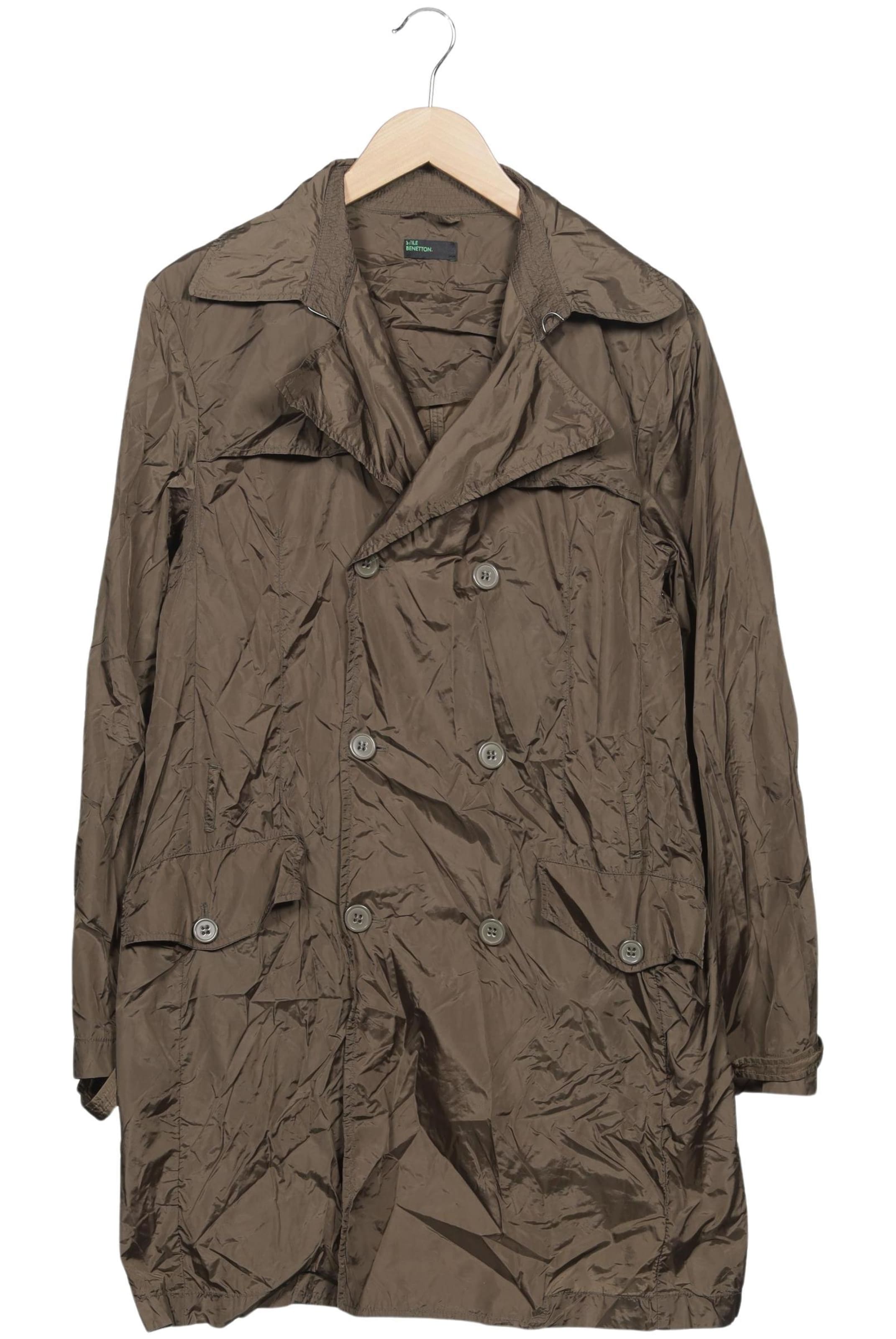 UNITED COLORS OF BENETTON Jacket & Coat in M in Brown: front