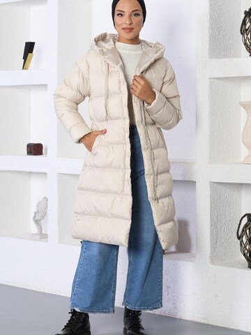 MODAMIHRAM Winterjacke‌ in Beige: Vorderseite