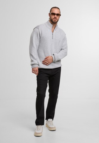 INDICODE JEANS Sweater 'Oscarlo' in Grey