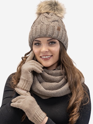 Vivisence Fingerhandschuhe '7014R' in Beige