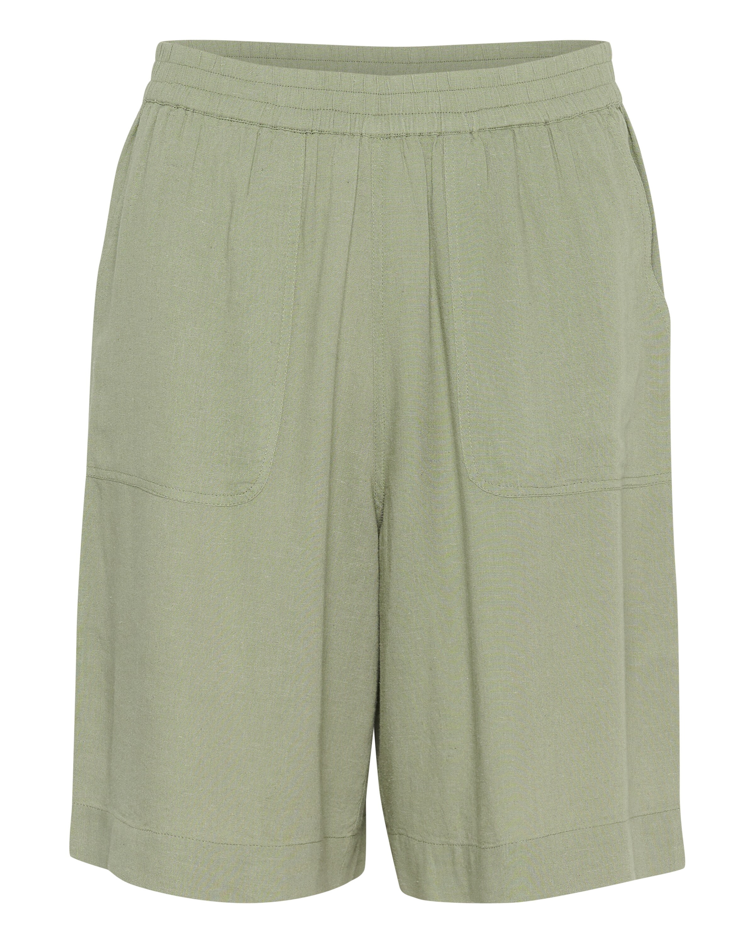 Kaffe Loosefit Bukser 'Milia' i grøn: forside