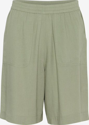 KaffeLoosefit Hlače 'Milia' - zelena boja: prednji dio