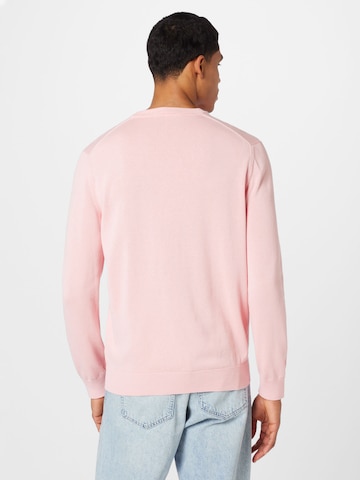 LACOSTE Regularny krój Sweter w kolorze różowy