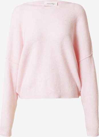 AMERICAN VINTAGE Sweater 'DAMSVILLE' in Pink: front