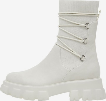 Bottes Bianco en beige : devant