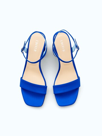 EDITED - Zapatos con plataforma 'Edina' en azul