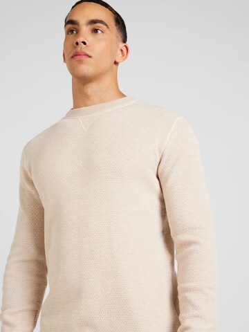 JACK & JONES Trui 'JPRBLUCHRISTER' in Beige