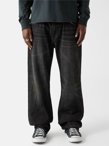 GUESS Loosefit Jeans in Grau: Vorderseite