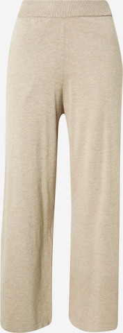 CULTURE - regular Pantalón 'Annemarie' en beige: frente