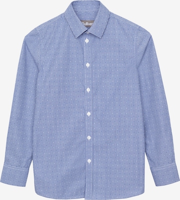 Gulliver Button Up Shirt in Blue: front