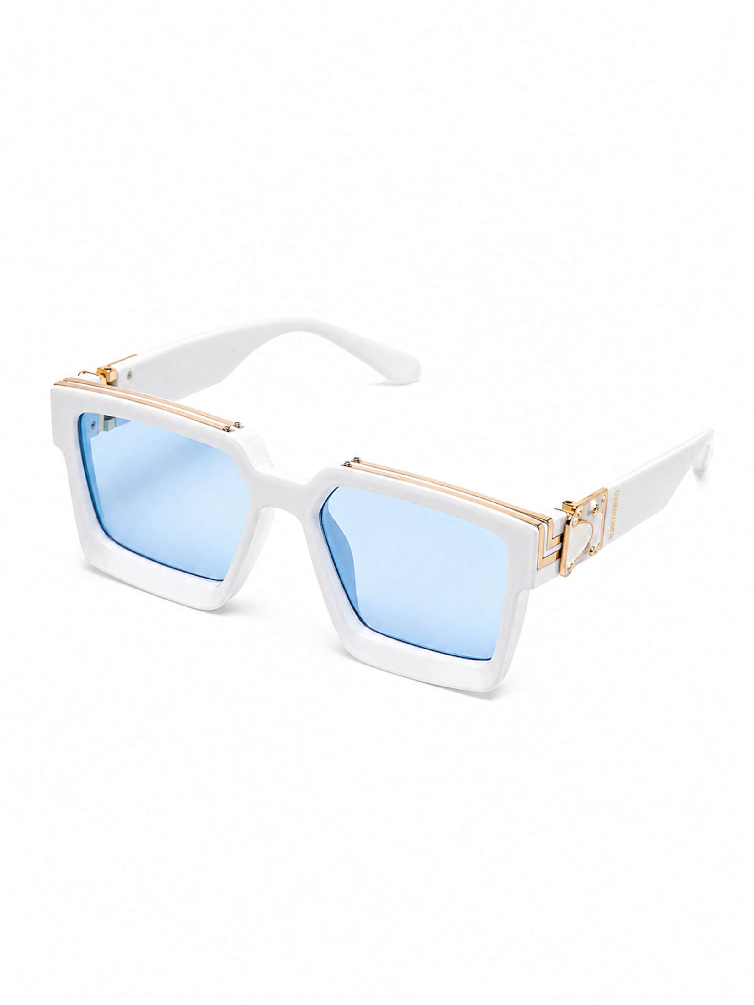 Gianni Kavanagh Sunglasses in White: front