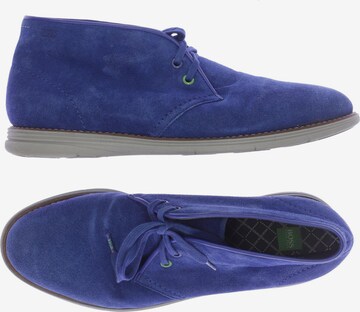 BOSS Flats & Loafers in 43 in Blue: front