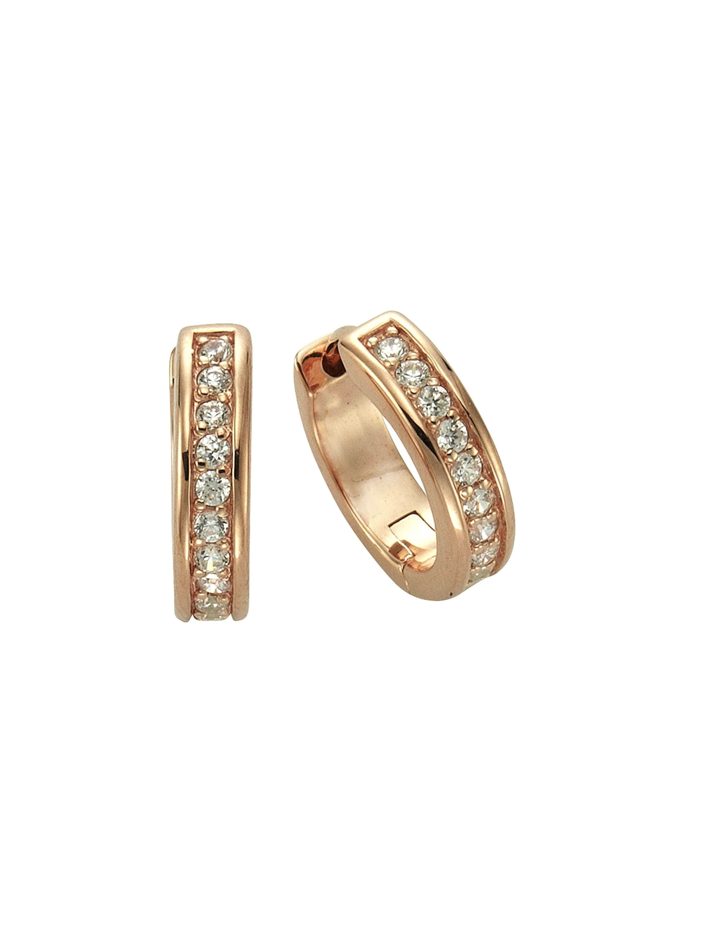 Boucles d'oreilles CELESTA en or : devant