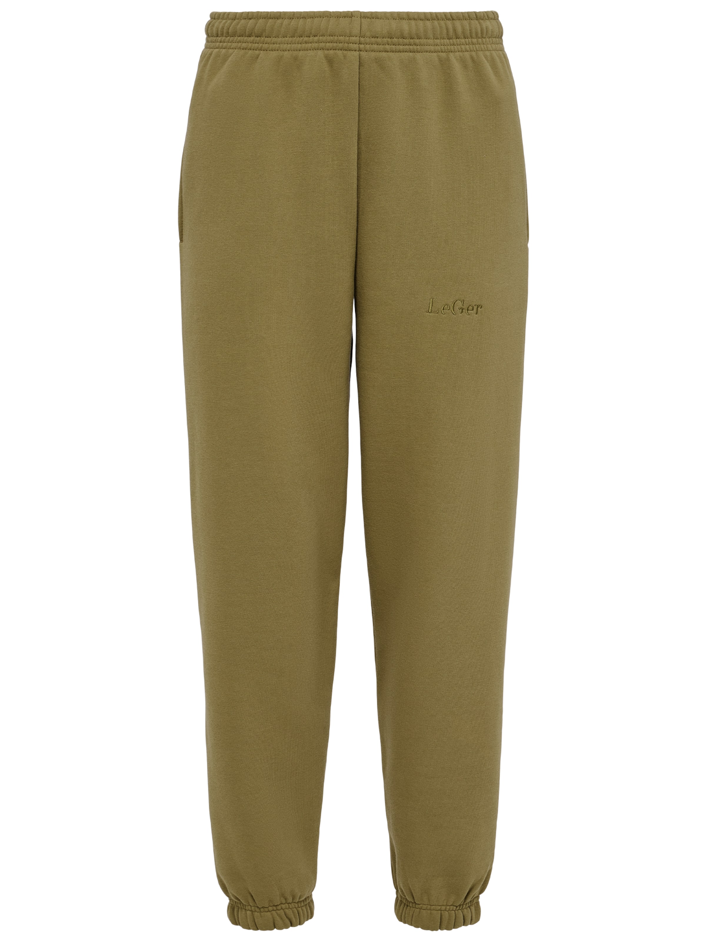 Effilé Pantalon 'Ruby' LeGer by Lena Gercke en vert : devant