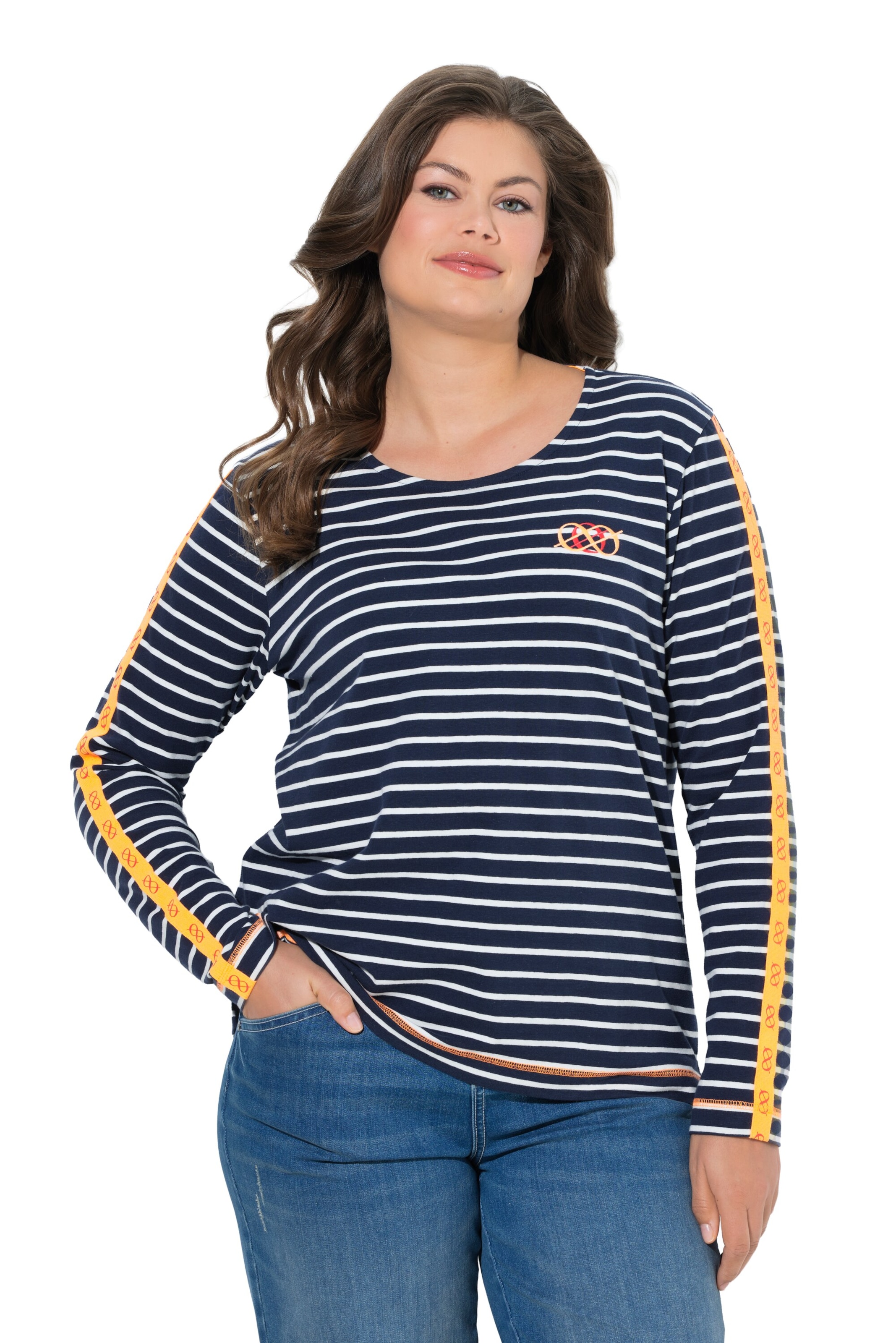 LAURASØN Shirt in Blue: front