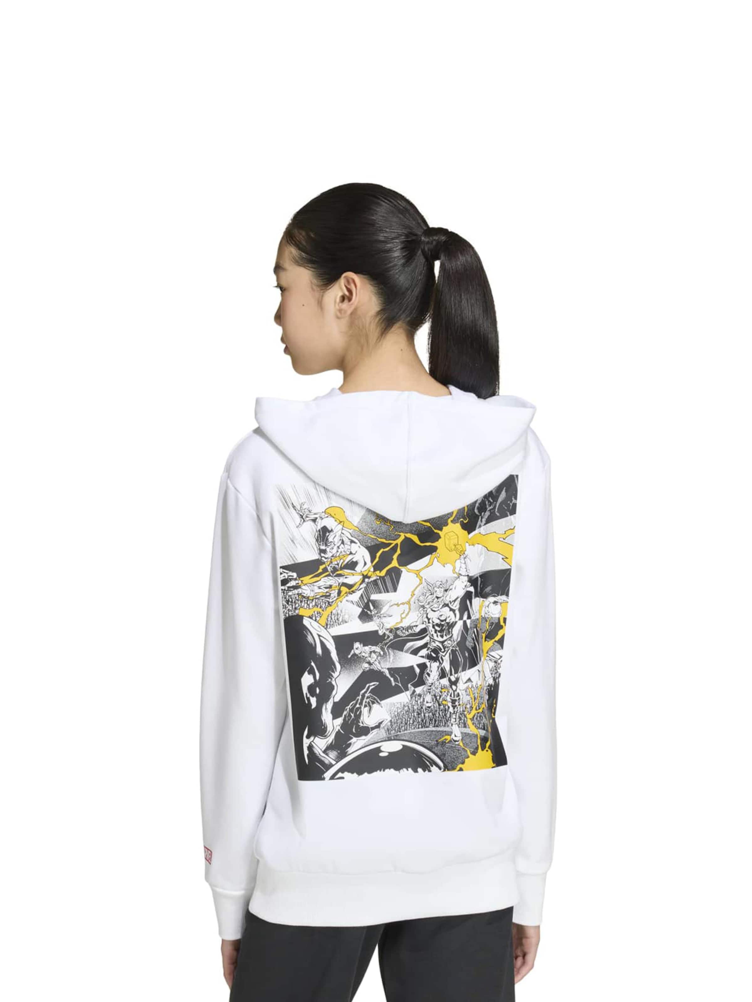 ADIDAS PERFORMANCE - Camiseta deportiva 'Real Madrid Avengers' en blanco: frente