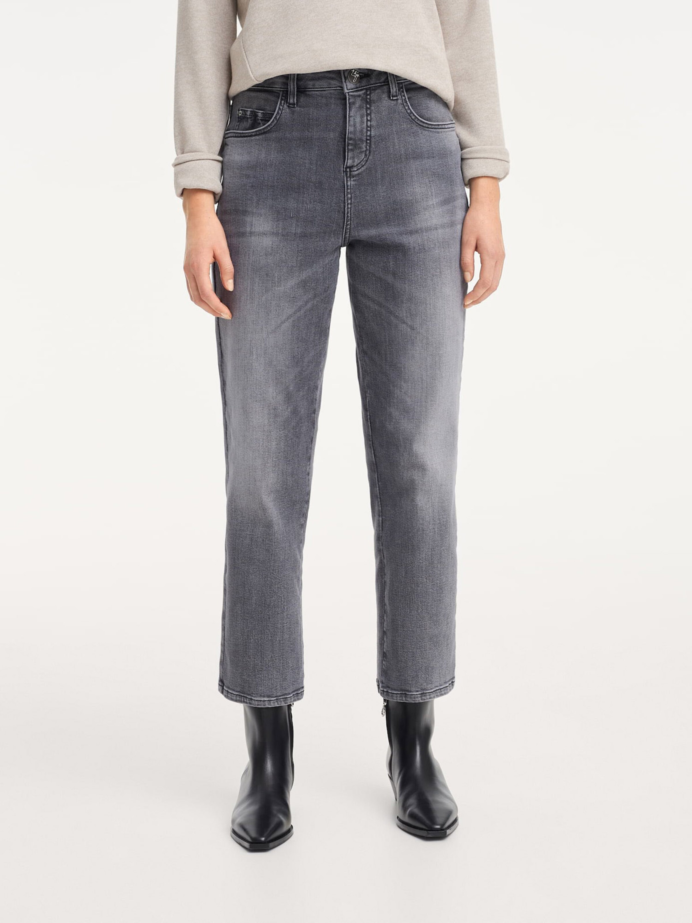 Frauen Jeans OPUS Jeans 'Lani' in Grau - EJ36492