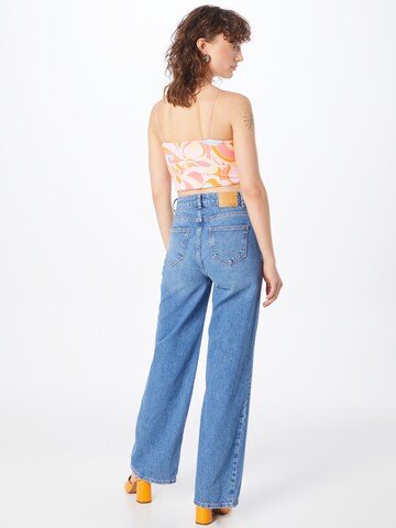 Warehouse Wide Leg Jeans in Blau